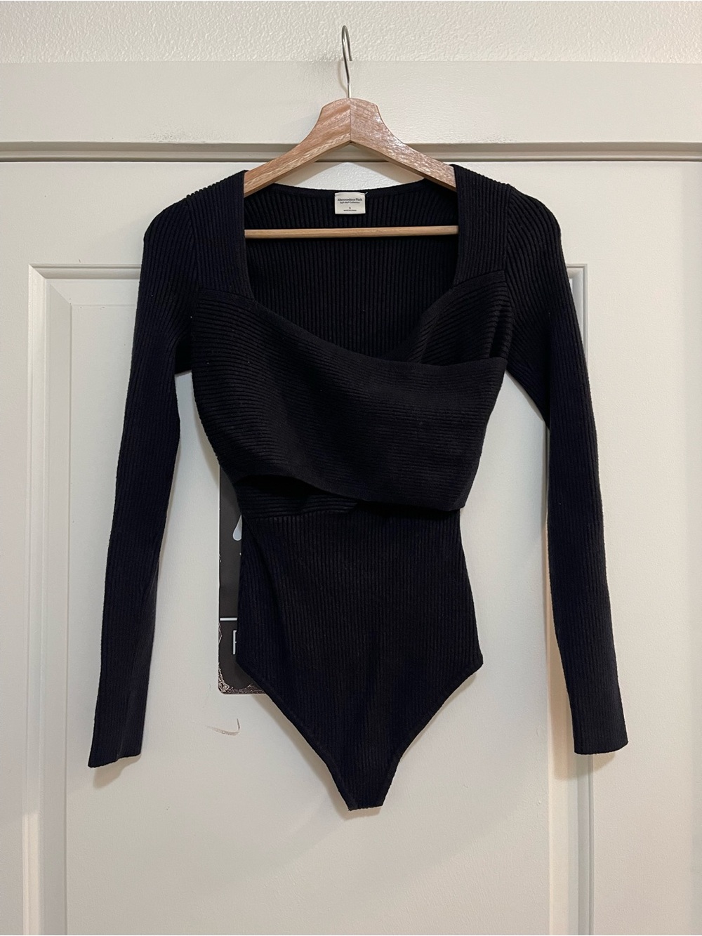 Abercrombie & Fitch Wrap Sweater Bodysuit - Picture 2 of 5